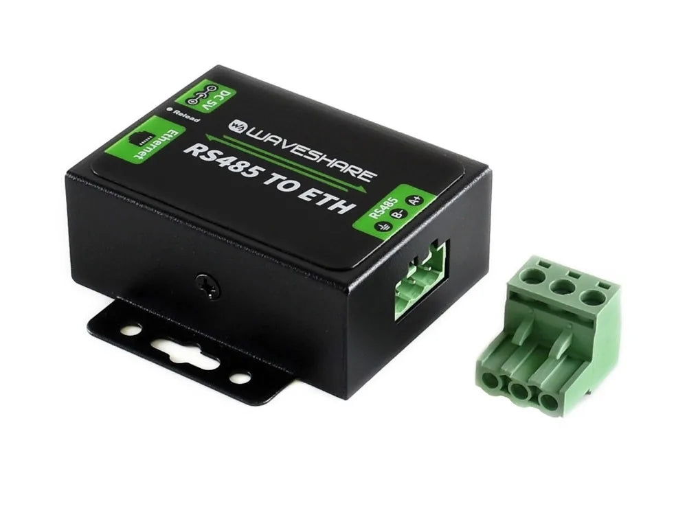 Waveshare RS485 to Ethernet Converter, Upgradable Cortex-M0 Processor, RS485 and RJ45 Port
