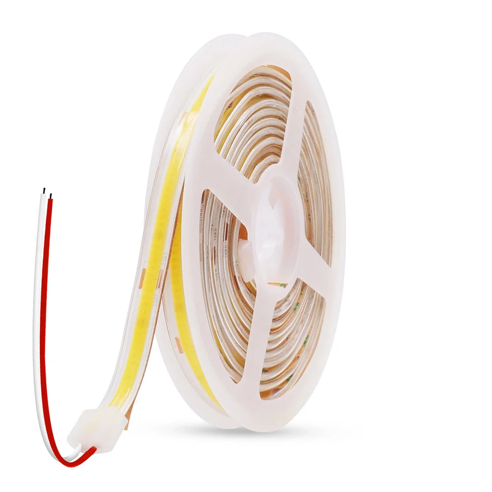 12V 24V Waterproof COB LED Strip Light 3000K 4000K 6000K IP67 Flexible Led Tape 480LEDs/m 5m 10m 20m 0.5m 1m 2m Linear Lighting
