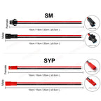SM XH PH 2.54mm 1.25mm JST Connector Cable for 2 Pin Balance Adapter XH2.54 2.54 1.25 2Pin 2P Battery Male Female Connect Plug