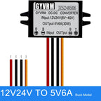 DC-DC Step-down Model 12V24V to 5V 1A 2A 3A 5A 6A 8A 10A Voltage Regulator Buck 12V 24V 36V 48V 60V to 5V DC to DC Converter