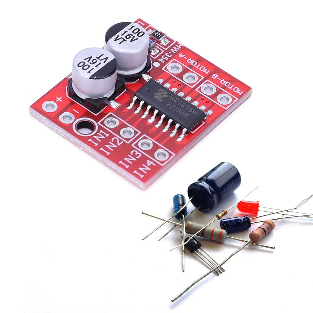 10/20/30Pcs L298N DC Motor Drive Controller Module PWM Speed Mini Stepping Motor Drive Board Dual H Bridge 2 Channel for Arduino