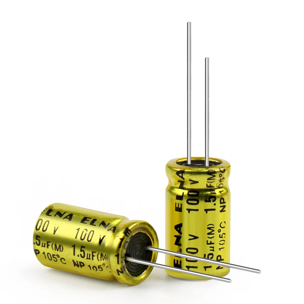 2Pcs Audio Capacitor MKP Frequency Divider Crossover HIFI Fever Electrolytic Capacitors 100V 1.5UF 2.2UF 3.3UF 4.7UF 6.8UF 10UF
