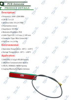 SIM800L V2.0 5V Wireless GSM GPRS MODULE Quad-Band W/ Antenna Cable Cap