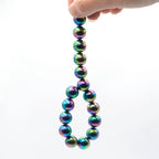 13mm Colorful Round Ferrite Fridge Magnets Therapy Magnetic Bracelet Bead Palm Stone Stress Relief Magnetic Fun DIY Ball Jewelry