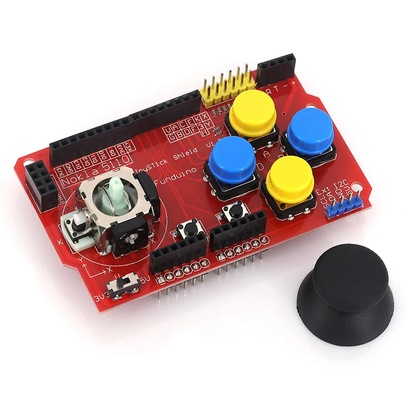 Gamepad Joystick Keypad Shield PS2 for Arduino nRF24L01 Nk 5110 LCD I2C Interface - Gaming Controller Add-Onmodule