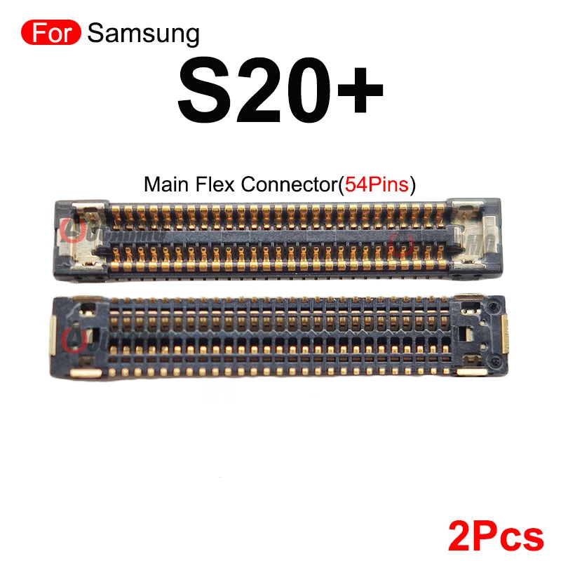 2Pcs For Samsung Galaxy S20 Plus S20+ LCD FPC Plug Main Board PCB Connector Mainboard Flex Connector WIFI Signal Antenna Repair