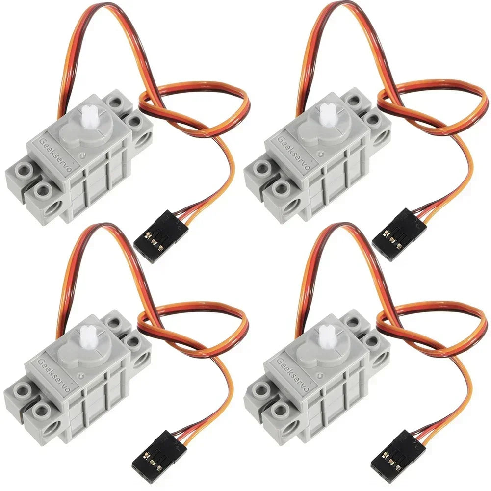 270 Degree Programmable Gray Geek Servo Motor Geekservo for legoeds for micro:bit Robotbit Smart Car Makecode for Kids Education