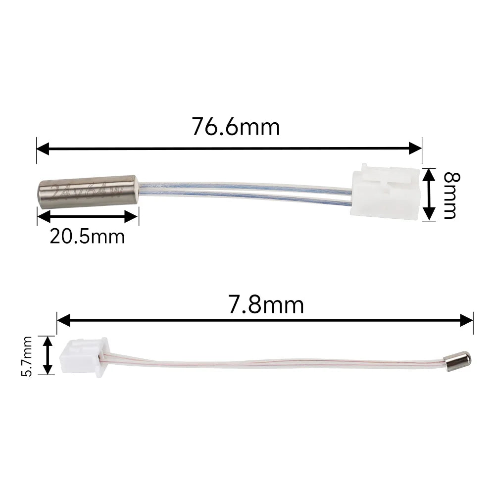 3D Printer Hotend Kit 24V 64W Heating Tube Thermistor 0.4mm Nozzle 1.75mm For Artillery Sidewinder X1 X2 Print Head Hotend Kit