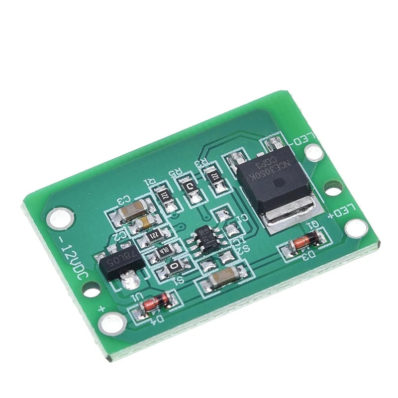 TZT TTP223 12V 1-Channel Touch Relay Module Capacitive Touch Key Switch Sensor Self-Locking/No-Locking HTTM Touch Button