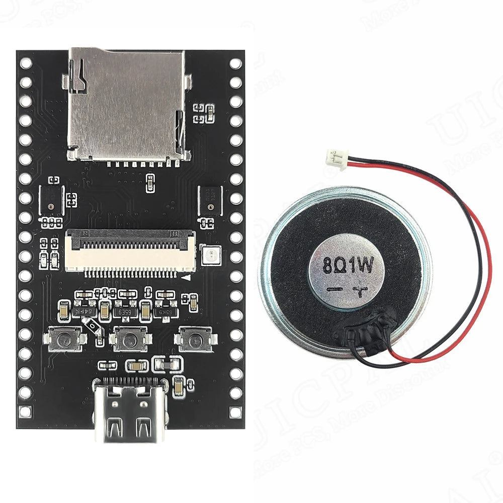 NEW ESP32-S3 CAM Speaker Development Board with OV2640 Wifi Camera Module Kit Dual MIC TF Slot N16R8 CH340X USB Type-C ESP32-S3
