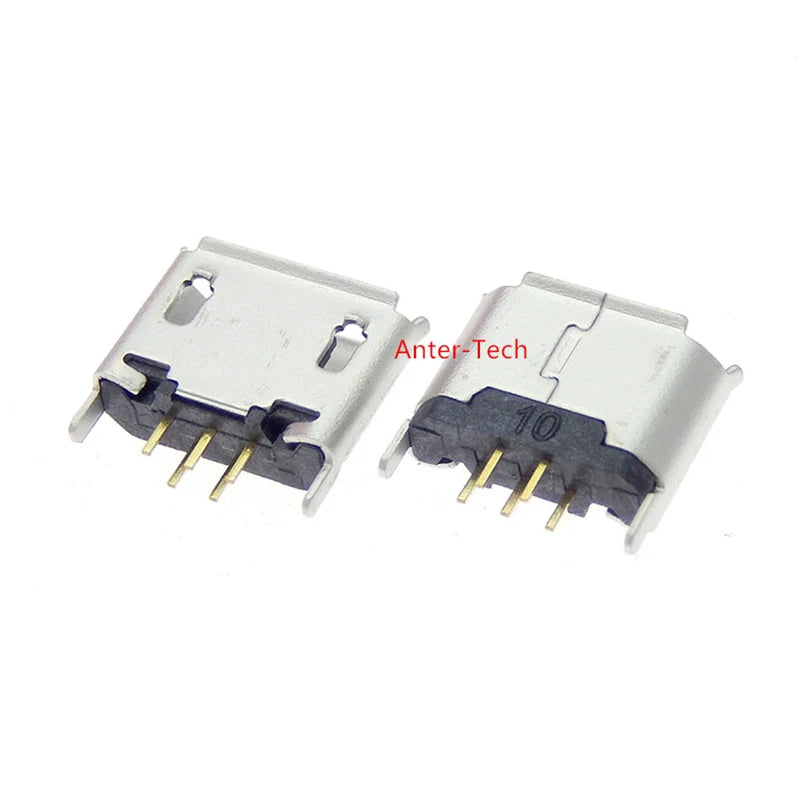 Vertical MICRO mini USB 5pin female 180-degree jack 5P in-line USB port Charging port Vertical patch power plug