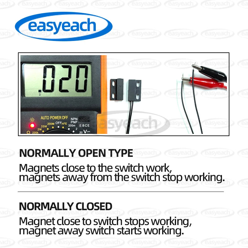 5pcs GPS-01 Reed switch 4x18mm 5x15/20/25mm 6x30/38mm NO/NC 6*38mmHP normally Open/closed Magnetron proximity Sensor GPS-01A /B