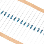 100pcs,0.25W 0R-22M 1% Metal Film Resistor 1/4W 0 2.2 10 100 150 220 270 330 470 1K 2.2K 4.7K 10K 47K 100K 470K 1M 10M 20M Ohms