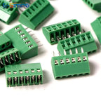 10PC KF128 2.54mm 0.1" Mini Terminal PCB Board Connector for Wire 2/3/4/5/6/7/9/10/12/14/16P Screw Terminal Block 26-18AWG Cable