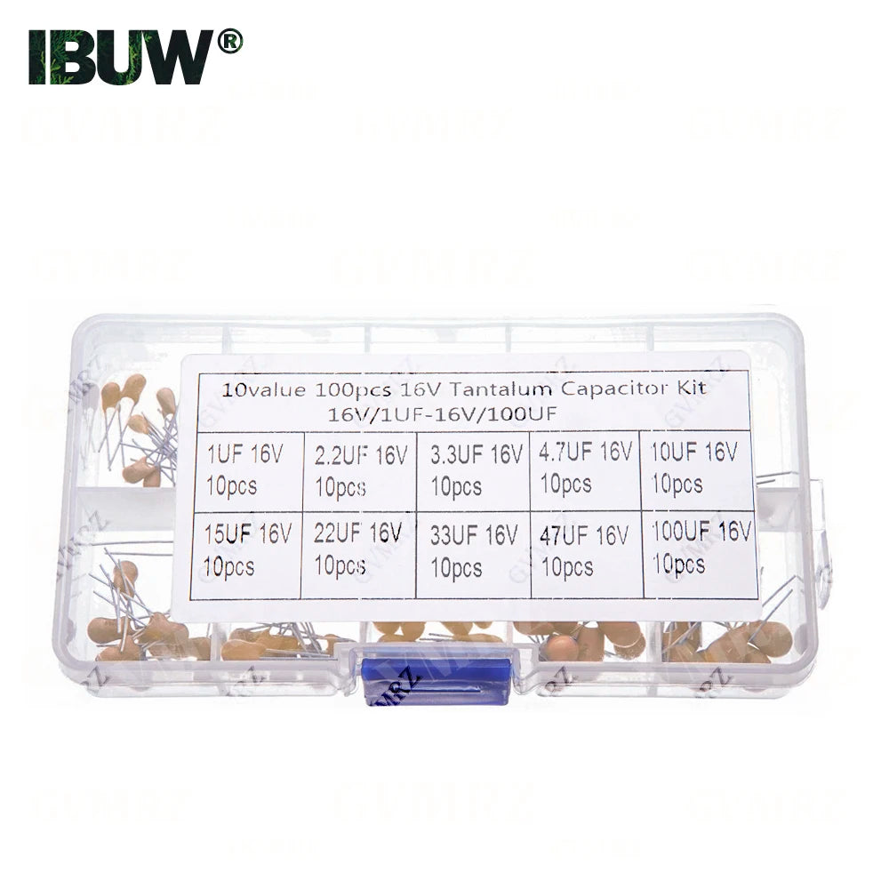 Tantalum capacitor DIP SMD kit 0.1UF 1uf 2.2UF 4.7UF 10UF 22UF 33UF 47UF 100UF 220uF 330UF