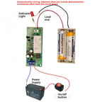 16A Self-locking Relay Board Self-holding Magnetic Bistable Power-off Memory Control Relay with Reverse Power Connect Protection