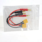 XT30 XT60 XT90 JST EC5 Futaba Traxxas Plug to 4.0mm Banana Charge Cable 15cm Silicone Wire for RC Lipo Battery
