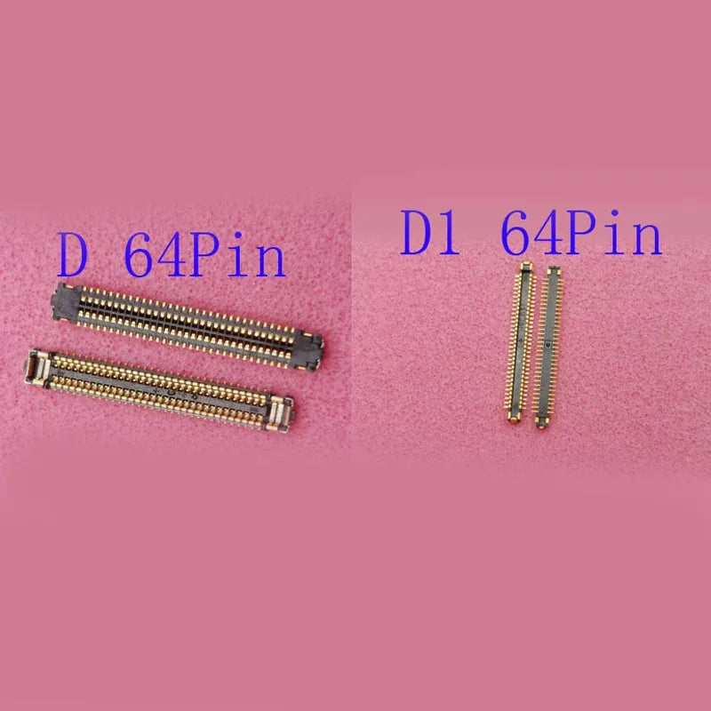 1-50Pcs Lcd Display Screen Plug FPC Connector Usb Charger For Samsung Galaxy A50S A507 A50 A505 S10 Lite G770F 34 40 54 64 Pin