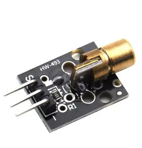 1-10pcs KY-008 650nm Laser Transmitter Module with Laser Sensor Module Non-Modulator Tube Laser Receiver Module Kit for Arduino