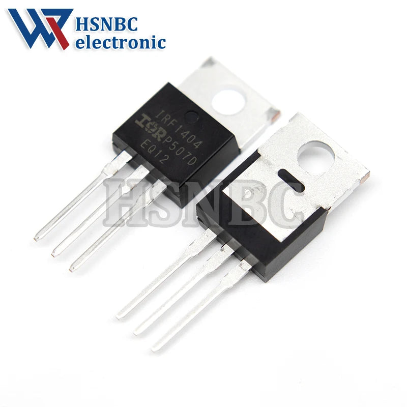 10PCS IRF1404 IRF1404PBF TO-220 202A 40V N-channel Power MOSFET Transistor 100% New Original