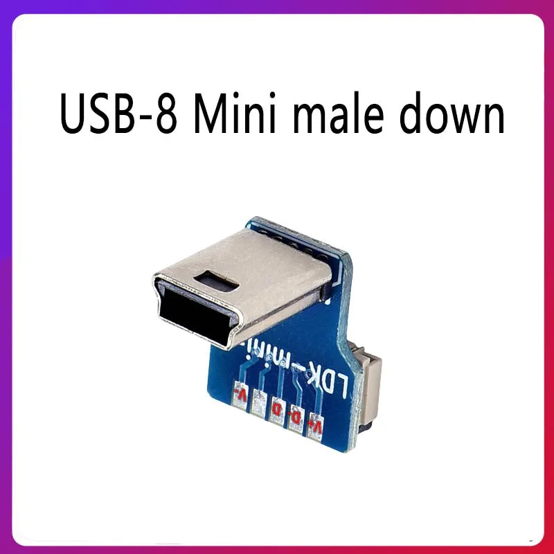 FFC Type-C Mini Micro USB Extension Ribbon Cable 90 FPV Slim Flat Soft Flexible FPC Charge FPV Brushless Handheld Gimbal Monitor