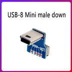 FFC Type-C Mini Micro USB Extension Ribbon Cable 90 FPV Slim Flat Soft Flexible FPC Charge FPV Brushless Handheld Gimbal Monitor