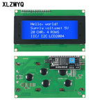 5pcs LCD2004+I2C LCD Display 2004 20x4 2004A Blue Screen HD44780 LCD With IIC/I2C Serial Interface Adapter Module For arduino