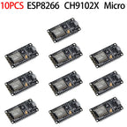 ESP8266 Wireless Module CH340/CP2102/CH9102X NodeMcu V3 V2 Lua WIFI Internet of Things Development Board Based ESP-12E ZY8266