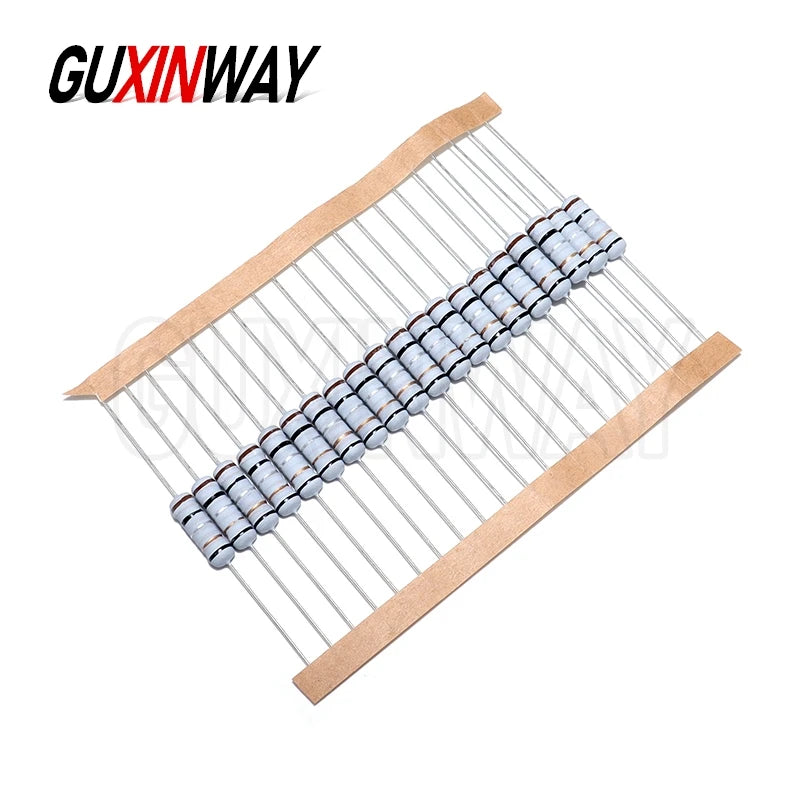 20pcs 2W 5% Wirewound Resistor Fuse 0.15R 0.1R 0.22R 0.33R 0.47R 0.5R 1.5R 100R 10R 1R 2.2R 20R 22R 3.3R 33R 39R 4.7R 47R