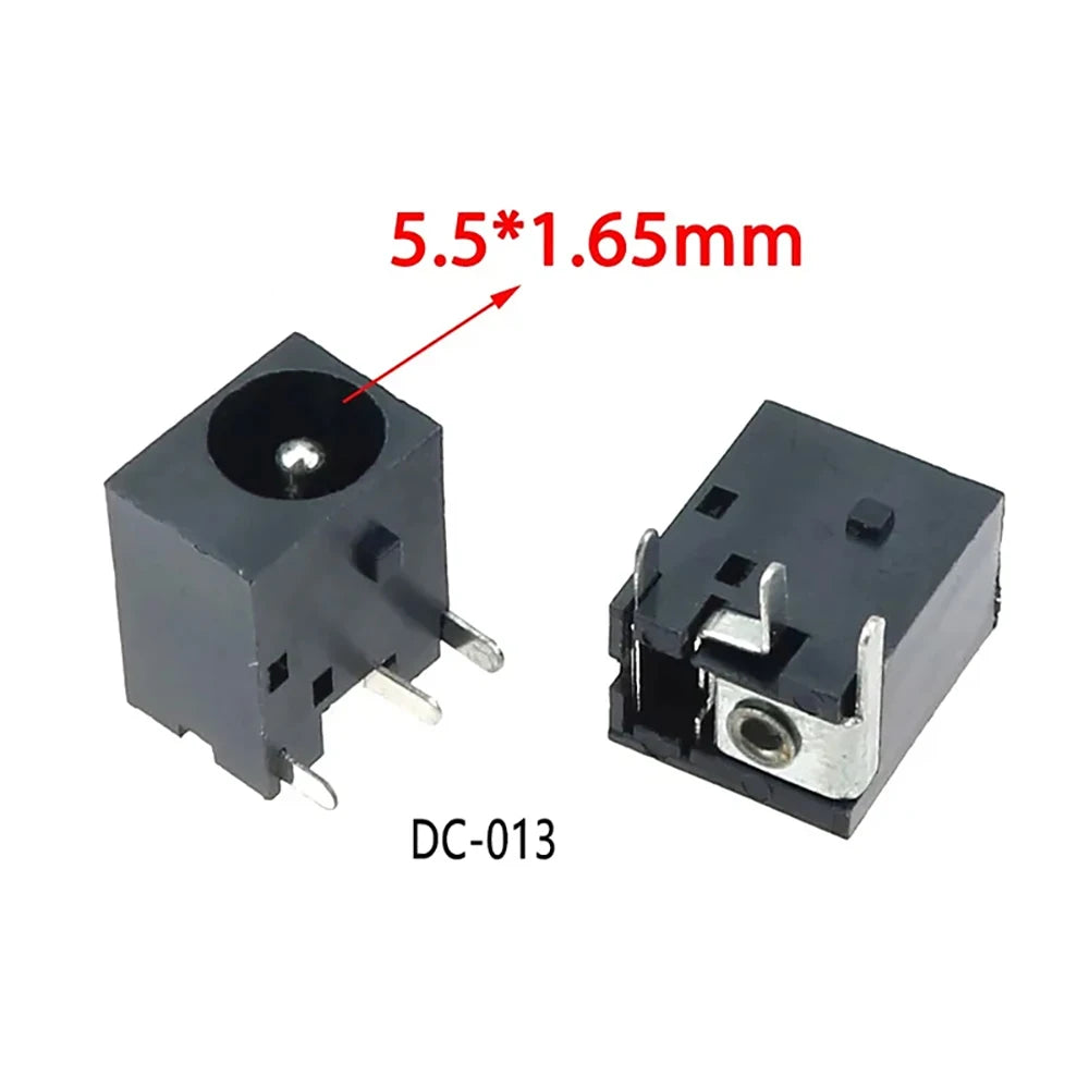 10PCS DC Power Sockets 5521 5525 5.5 X 1.65 / 2.1 / 2.5 mm DC036 DC044 DC044A DC044B DC044C 3-pin 5-pin 6-pin For Laptop DC