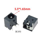 10PCS DC Power Sockets 5521 5525 5.5 X 1.65 / 2.1 / 2.5 mm DC036 DC044 DC044A DC044B DC044C 3-pin 5-pin 6-pin For Laptop DC