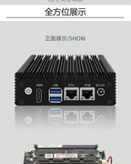 CPU Intel N3700 mini host 6W low power consumption X86-P1 soft routing quad core quad thread
