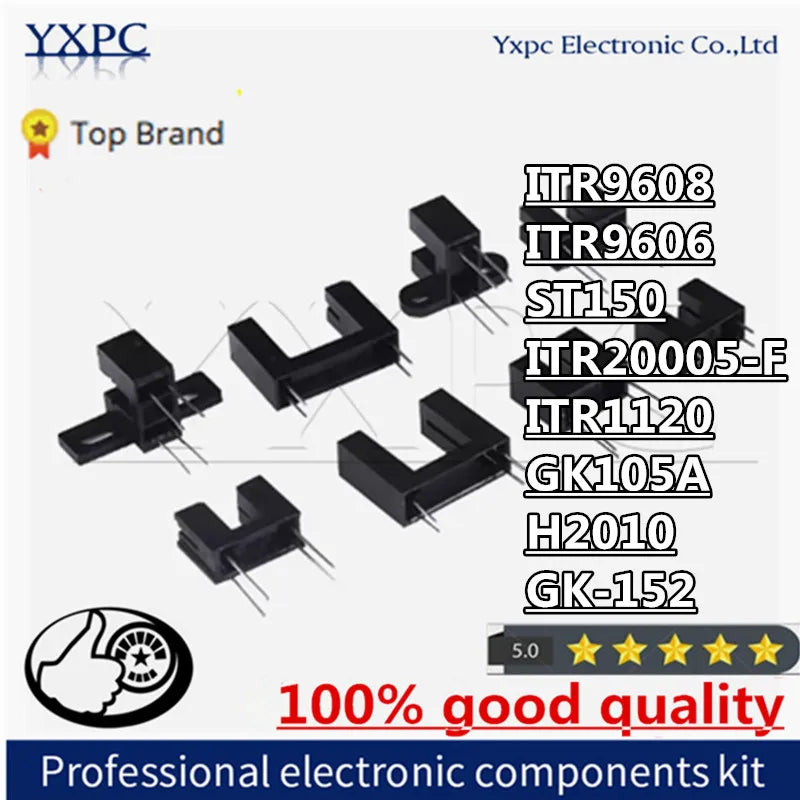 10pcs/lot New ITR9608 ITR9606 ST150 ITR20005-F ITR1120 GK105A H2010 GK-152 Optocoupler Photoelectric Switch DIP-4