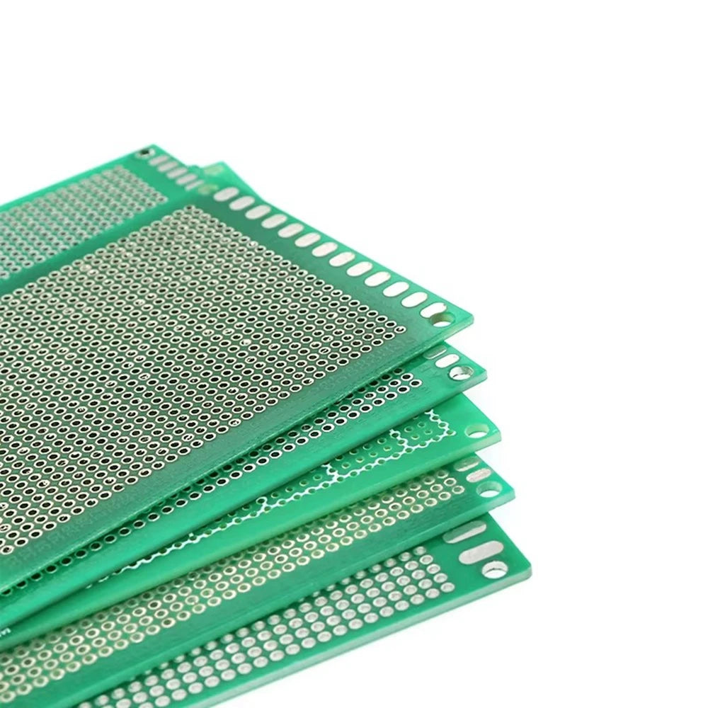 Double Side Prototype Diy Universal Printed Circuit 2.54mm PCB Board Protoboard For DIY Soldering Project 6x8 5x7 4x6 3x7 2x8cm