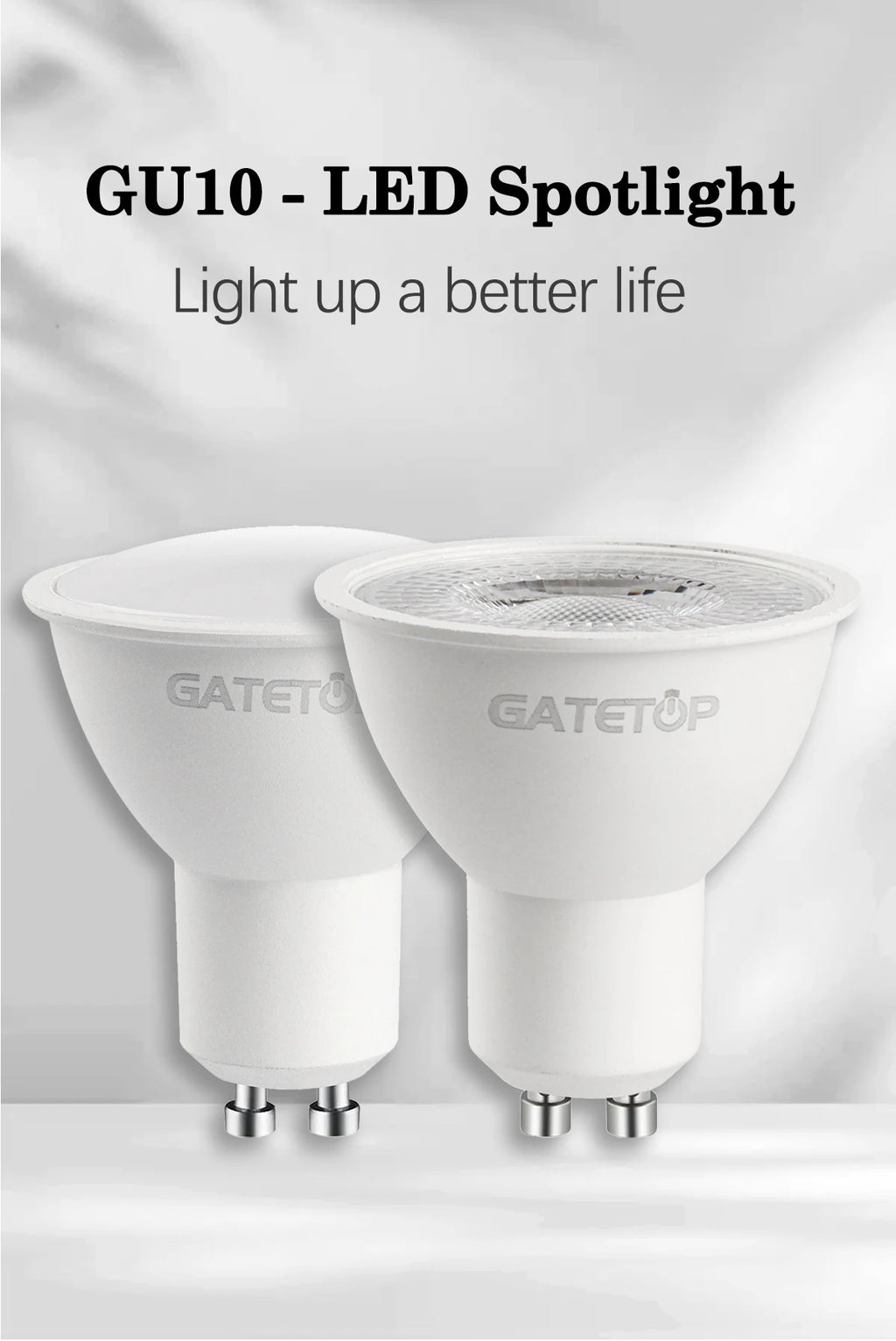 10pcs LED Spotlight GU10 Bulb 5W 6W 7W 8W 9W GU10 AC 220V 100V Replace 30W 40W 50W Halogen Lamp for Home Lighting Derection