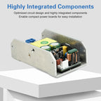 Compact Gallium Nitride Power Module 100W/150W Switching Power Supply Board AC 95-265V to DC 12/24V AC 170-265V to DC 12/24V