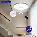 Led Ceiling Lamp With Motion Sensor 110-220V Human Infrared Smart Room Lamp 20W 40W Ceil Lamps For Entrance Balcony Corridor
