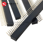 20pcs 0.1" 2.54mm 2x3/4/5/6/8/10/40P Double Row Right Angle SMT/SMD Surface Mount PCB PH8.5 Solder Female PIN Header Connector