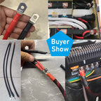 SC Type Wire Nose Terminal SC6 SC10 SC16 SC25 Bare Copper Battery Block Lugs Hole ID 6 8 10 12mm Crimp Wire Connector