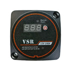 Voltage Sensitive Relay Dual Battery System Digital Display VSR 12V 140A Split Charge for Camper Car RV Yacht Smart Isolator