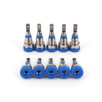 10Pcs Brass 2mm Small Size Banana Female Jack Panel Mount Test Socket Connector