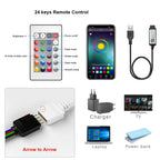 5V USB Led Lights for Room  RGB Led Strip Lights 10m 20m 30m Flexible Ribbon Diode Tape for Room Bedroom Decor TV Backlights