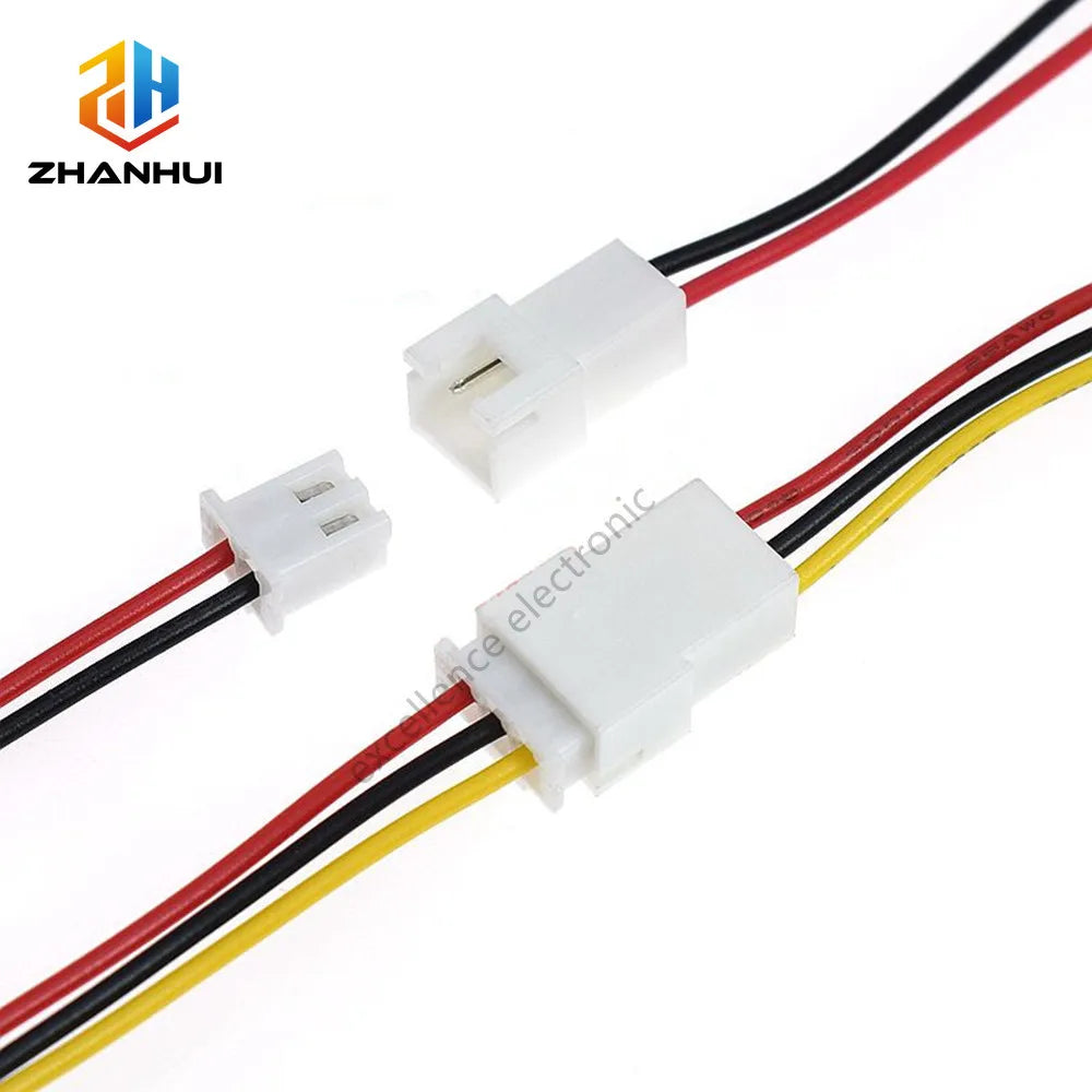 2/5/10 Pairs JST/PH/SM/XH Air Docking Wire Connectors 1.25/2.5/2.54mm Pitch 2/3/4/5/6Pin Male-Female Plug Terminal Cable