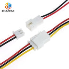 2/5/10 Pairs JST/PH/SM/XH Air Docking Wire Connectors 1.25/2.5/2.54mm Pitch 2/3/4/5/6Pin Male-Female Plug Terminal Cable