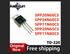 (10pcs)SPP20N60C3 SPP24N60C3 SPP11N60C3 SPP11N80C3 SPP20N65C3 TO-220 MOSFET