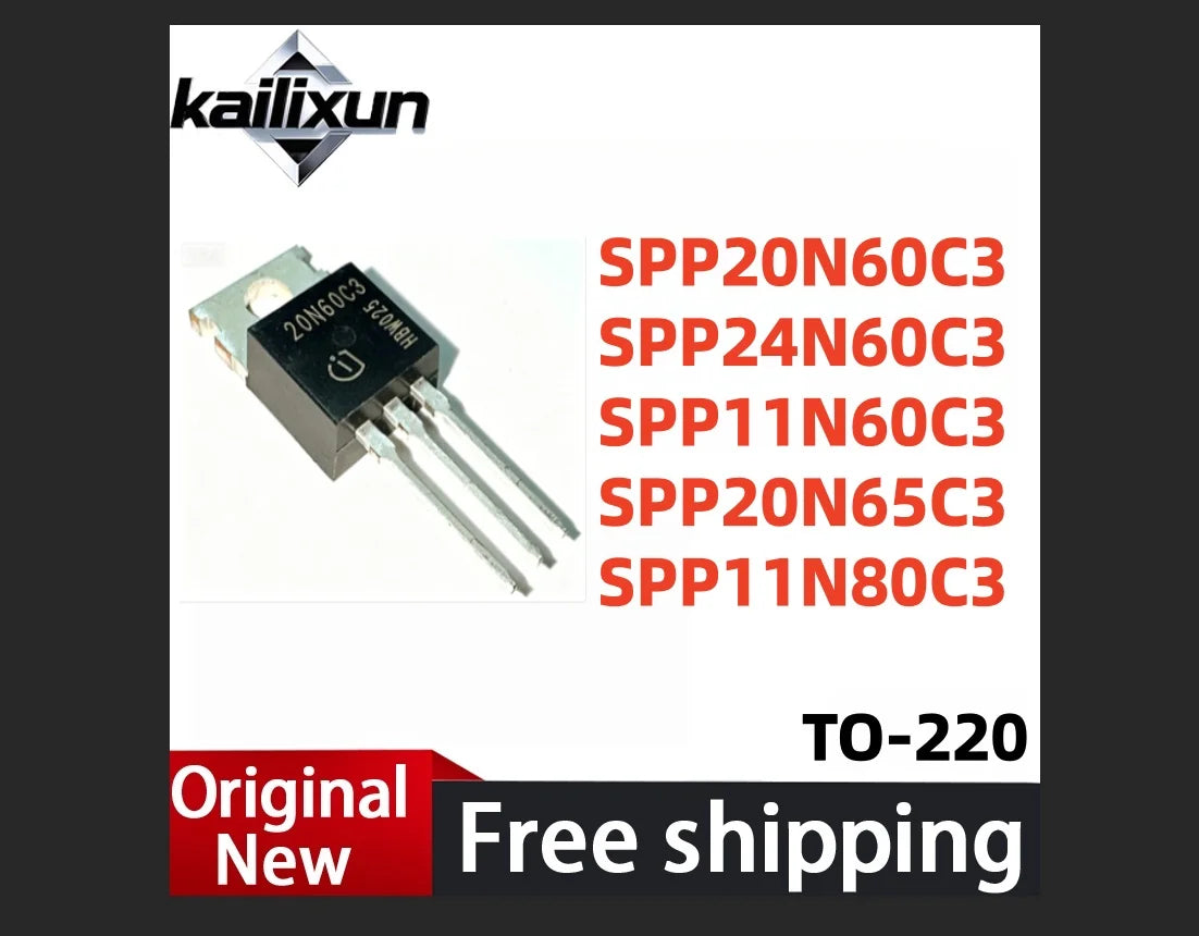 (10pcs)SPP20N60C3 SPP24N60C3 SPP11N60C3 SPP11N80C3 SPP20N65C3 TO-220 MOSFET