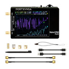 New NanoVNA Plus Vector Network Analyzer 50kHz-2.7GHz Portable Handheld VNA with Touch Screen Antenna Analyzer  S Parameters