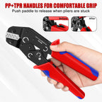 Box SN-58B 1550PCS Terminals Crimping Tool Kit 2.54mm Pitch Dupont Connectors Crimper Non-insulated Open Barrel Crimping Plier