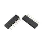 10PCS Single Row Female 2.0mm 1x2/3/4/5/6/7/8/10/20/40Pin Header Connector 2mm Pitch Strip For Arduino PCB