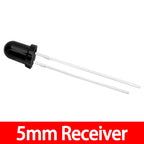 5mm 940nm LEDs Infrared Emitter and IR Receiver Diode 10pairs Diodes 301A